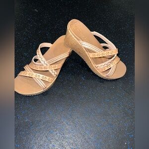 Skechers Strappy Wedge Sandals